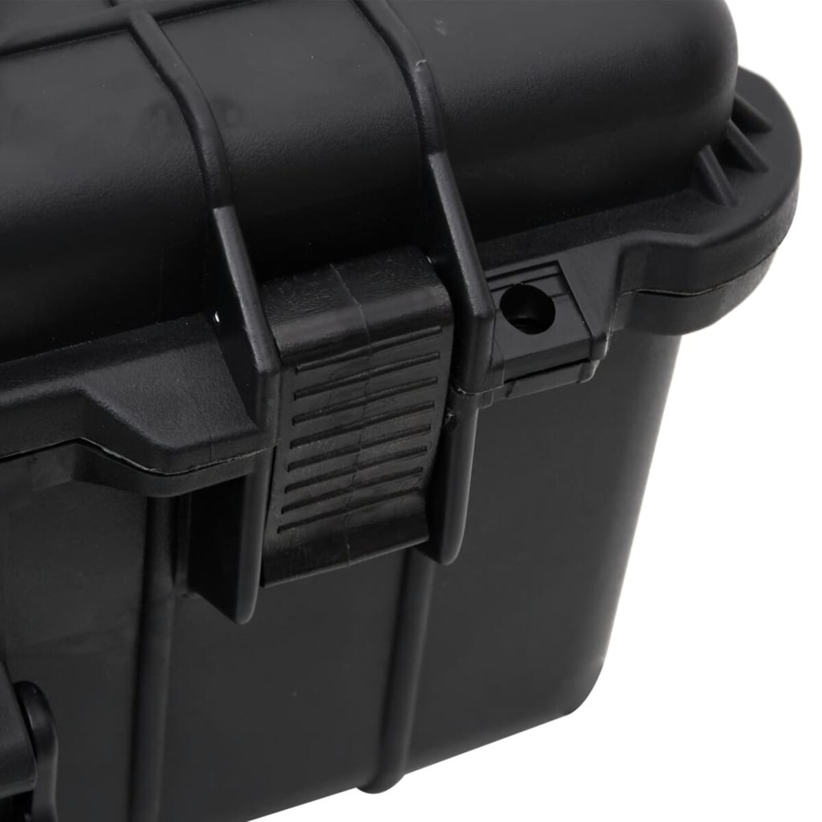 vidaXL Walizka lotnicza, czarna, 63x50x23 cm, PP