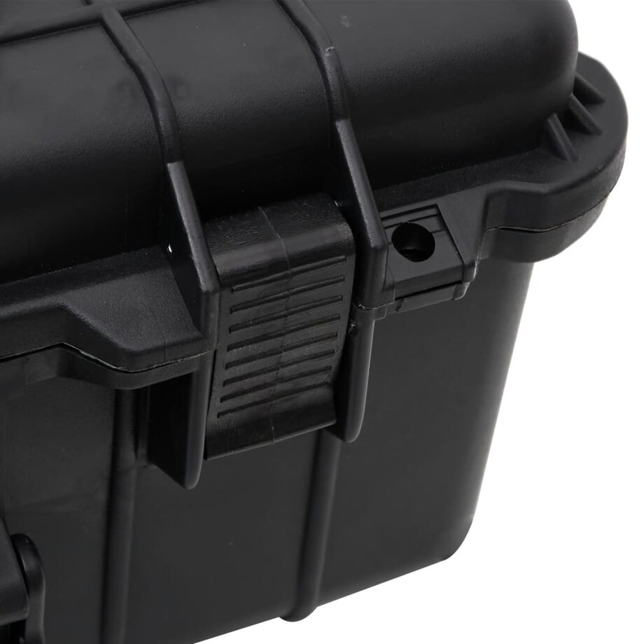 vidaXL Walizka lotnicza, czarna, 63x50x23 cm, PP