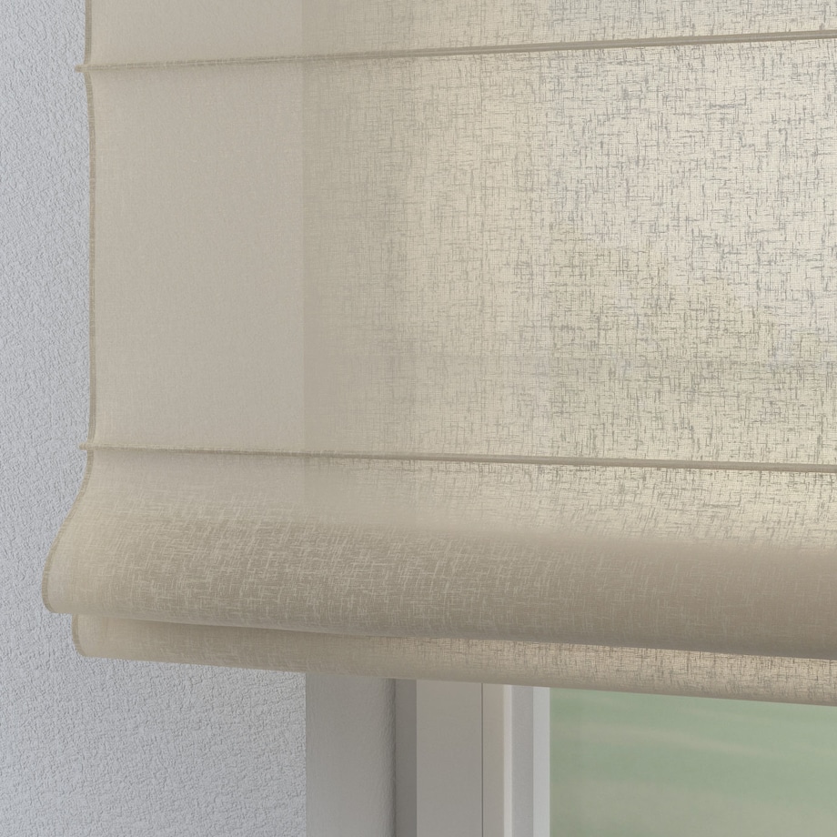 Roleta rzymska Verona 100x170 prześwitujący beżowy