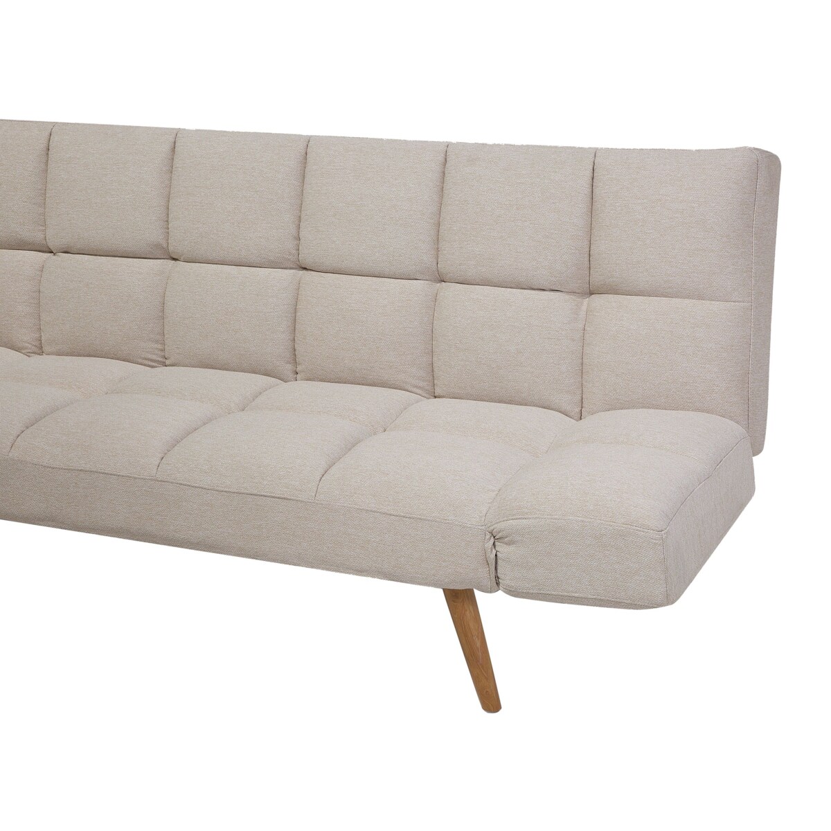 Sofa rozkładana beżowa INGARO
