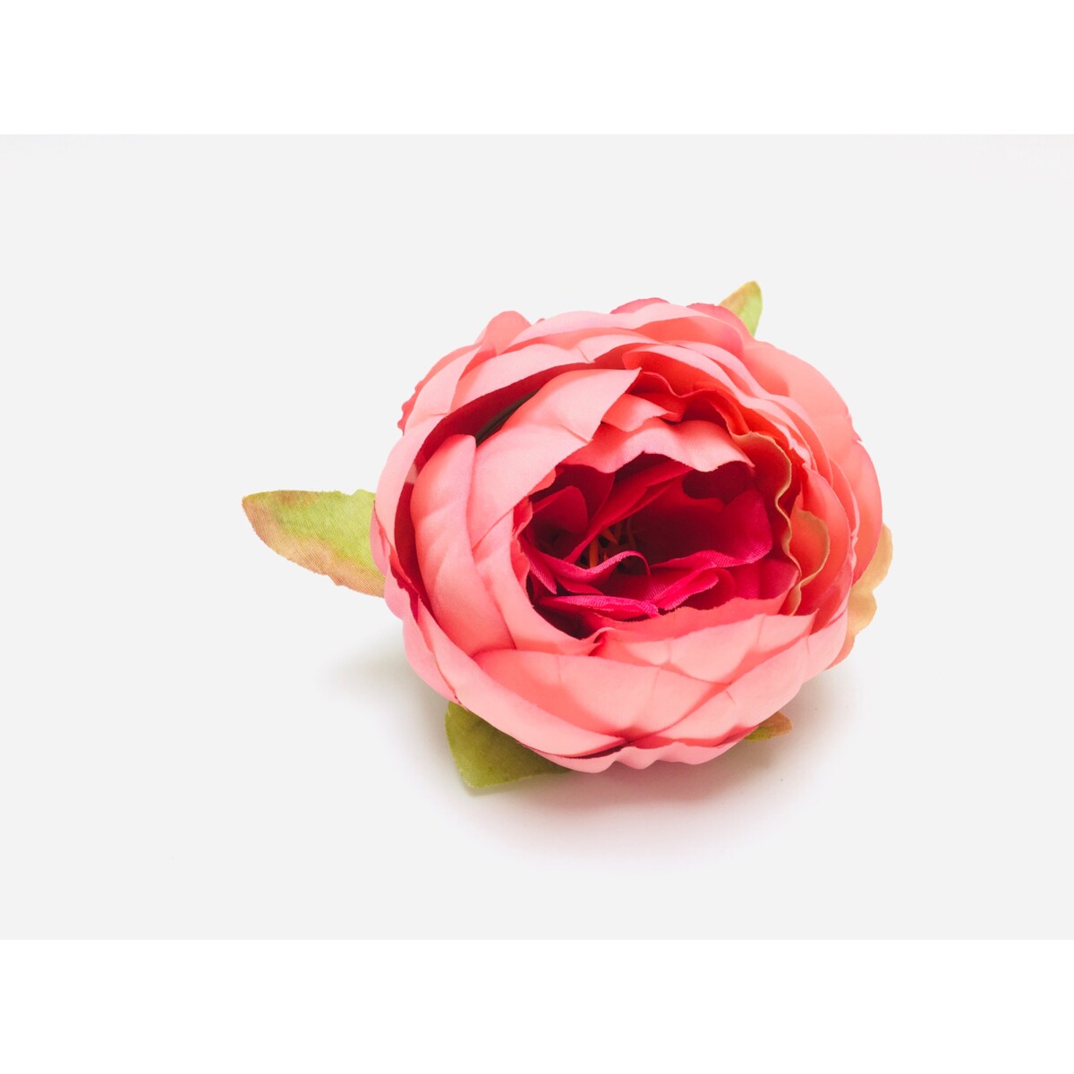 KWIATY sztuczne piwonia RÓŻOWA główka do stroika wiązanki wyrobowa święta