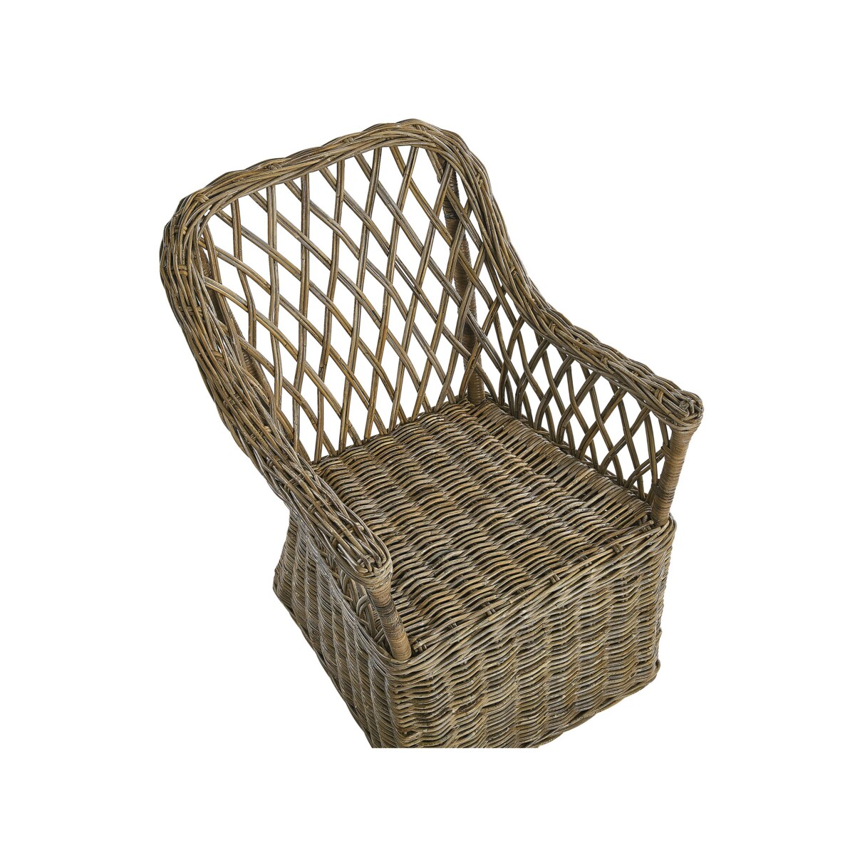 Zestaw 2 foteli ogrodowych z poduszkami MAROS Rattan Naturalny