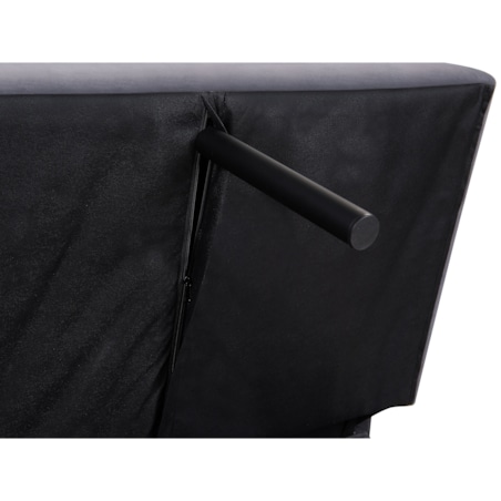 Sofa rozkładana ciemnoszara SILJAN