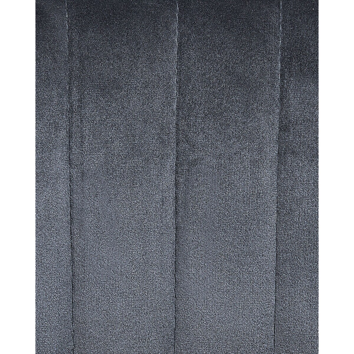 Krzesło biurowe regulowane welurowe czarne SANILAC