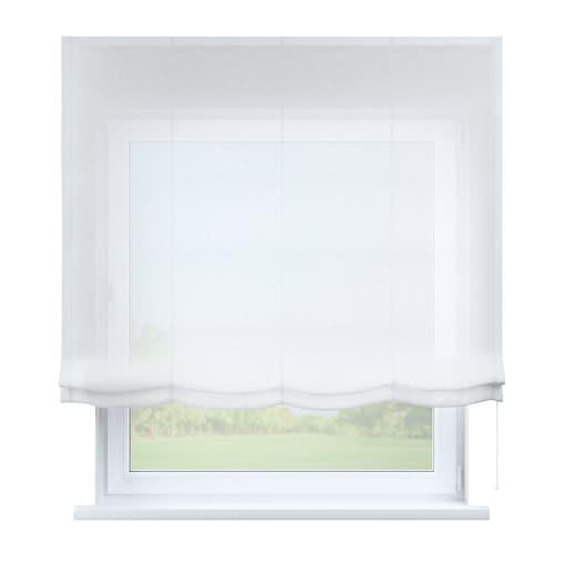 Roleta rzymska Wenecja 130x170 prześwitująca ecru