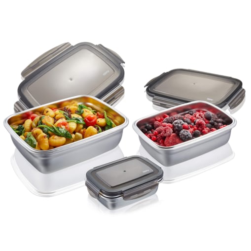 Zestaw 3 pojemników PREPPO