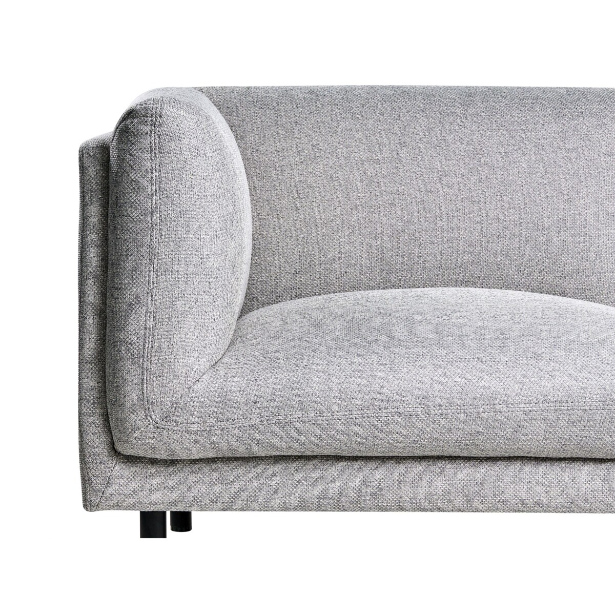 Sofa VORGOD Jasnoszary dla 2 osób