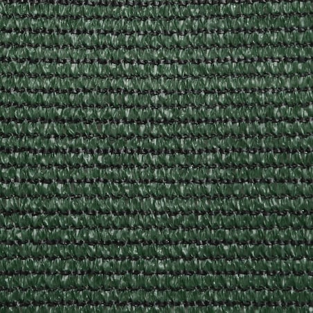 vidaXL Żagiel przeciwsłoneczny, 160g/m², ciemnozielony, 3,6x3,6m, HDPE