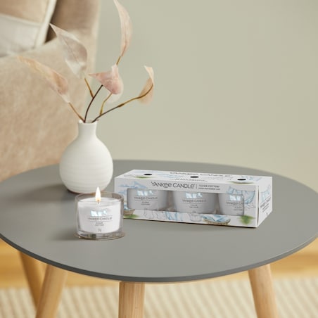 Yankee Candle mini 3-pack CLEAN COTTON