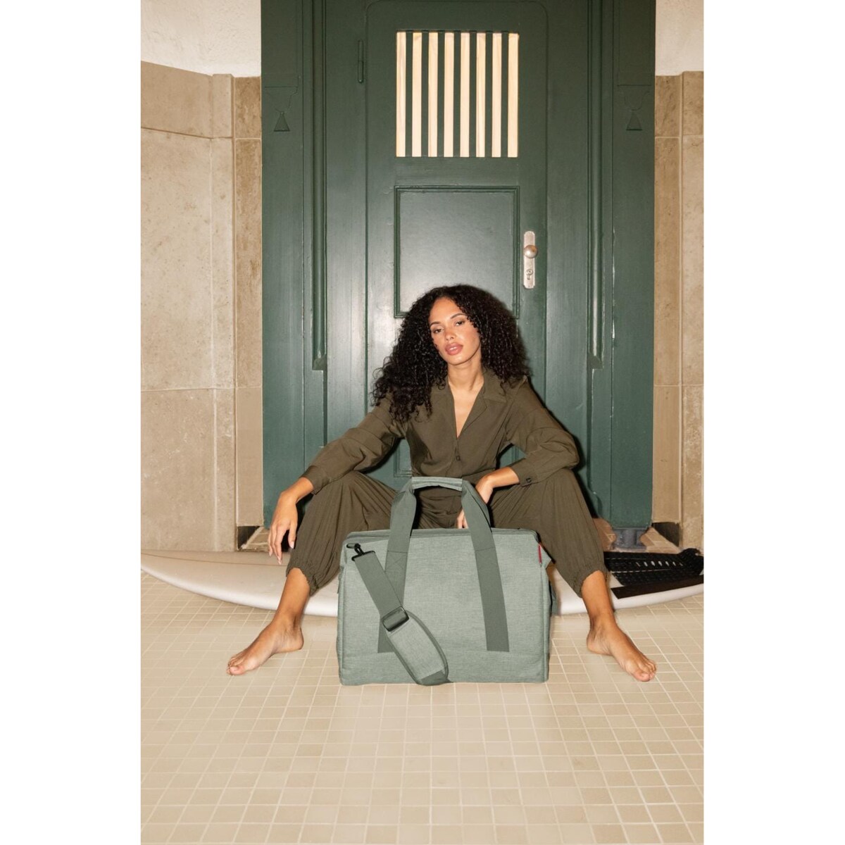 Torba ALLROUNDER L, twist sage