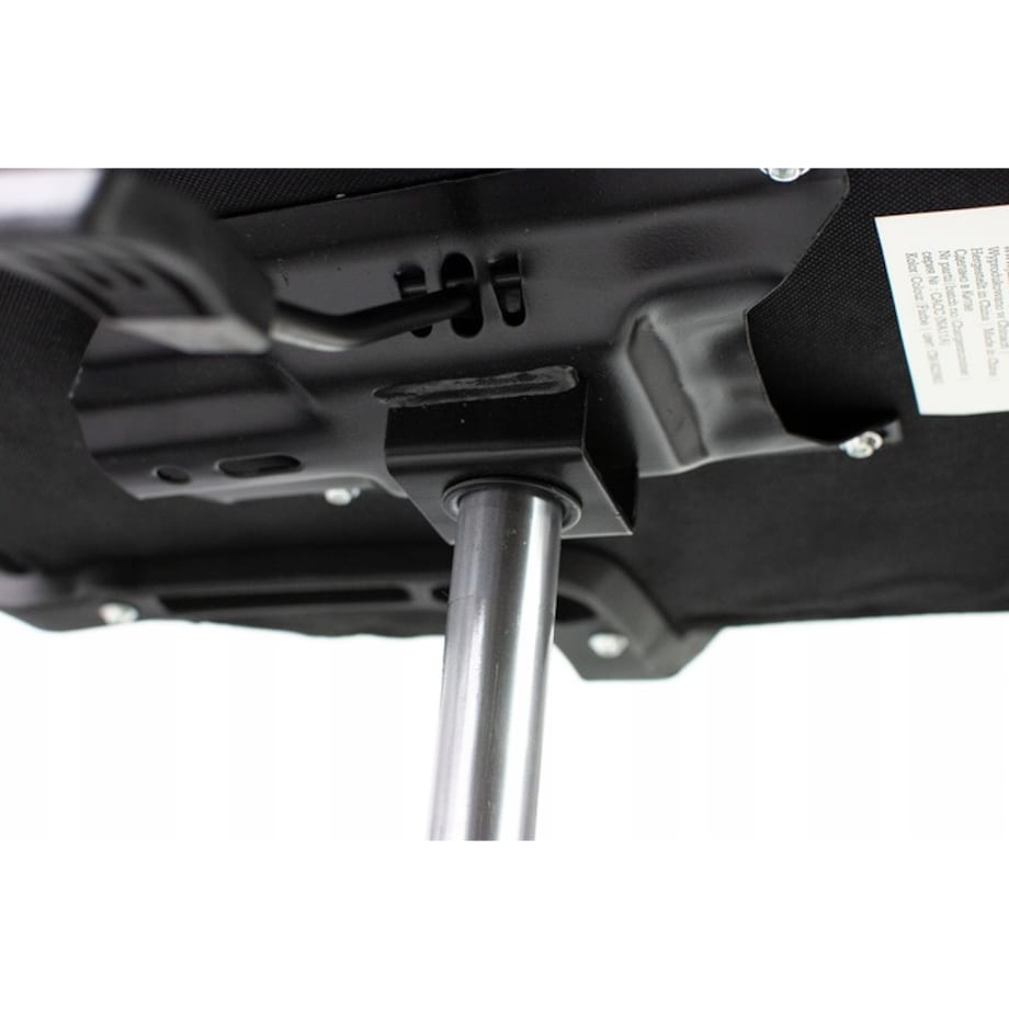 Krzesło obrotowe SMART biurowe czarne czerwone