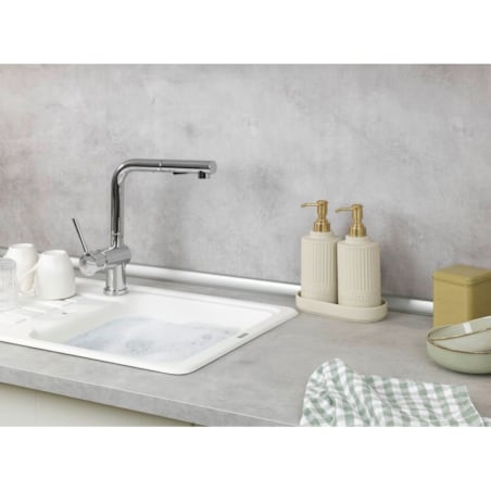 Komplet 2 dozowników 550 ml z podstawką