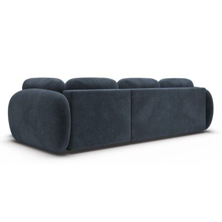 Nowoczesny Narożnik rozkładany OLIVIO II, prawy, granatowy