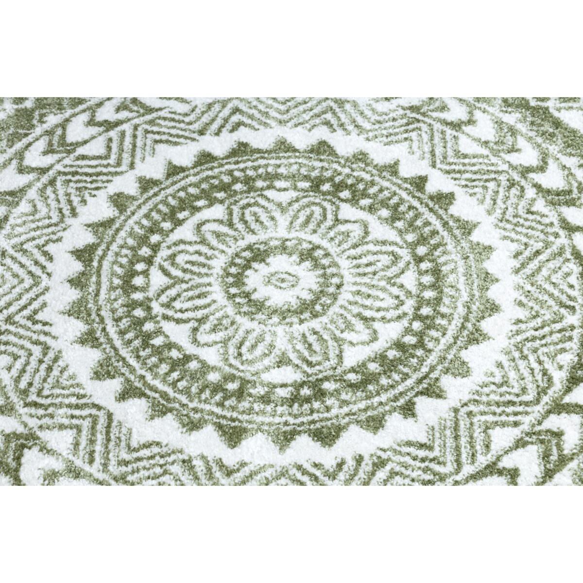 Dywan FUN Napkin serweta koło - zielony koło 200 cm