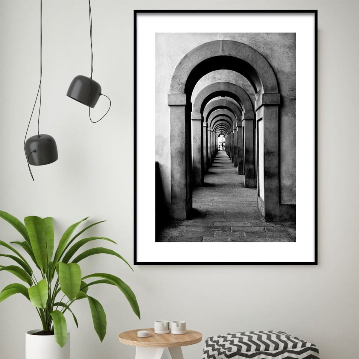 Poster Story, Plakat, Obraz - Korytarz, wymiary 60 x 84 cm