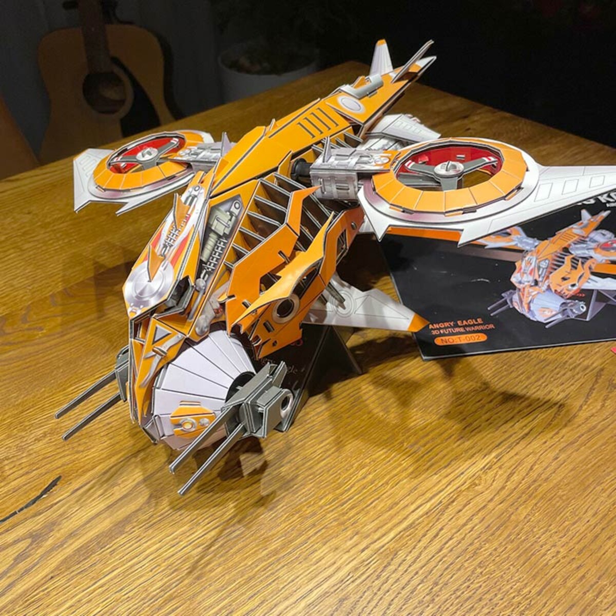 Podniebna furia Puzzle 3D