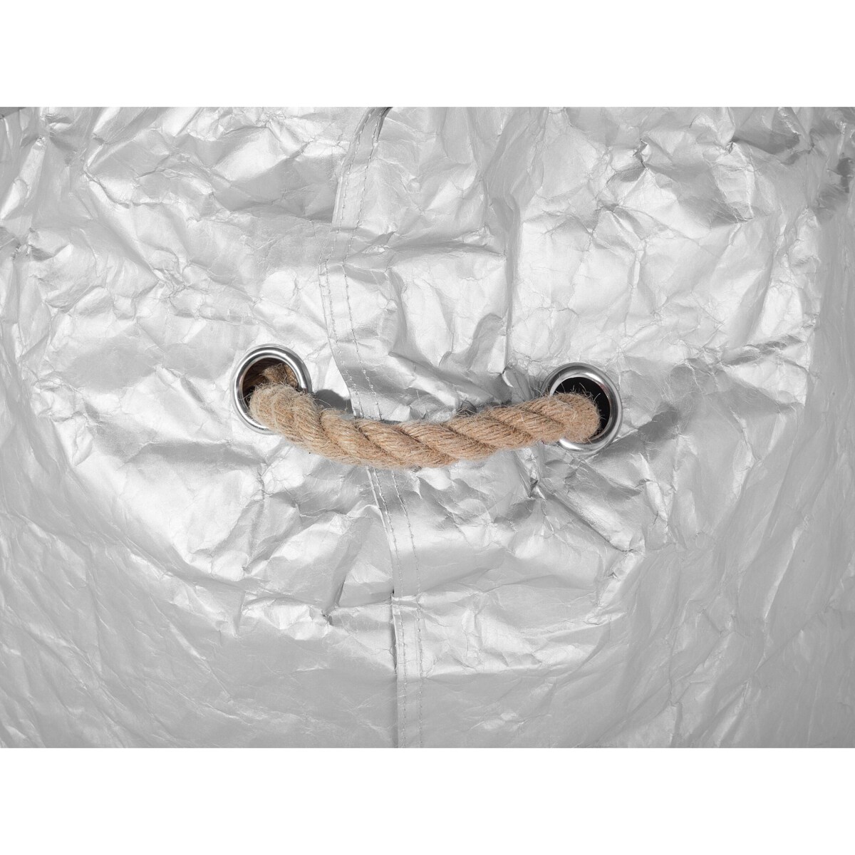 Fotel worek 200 L DROP 63 cm 75 cm Srebrny