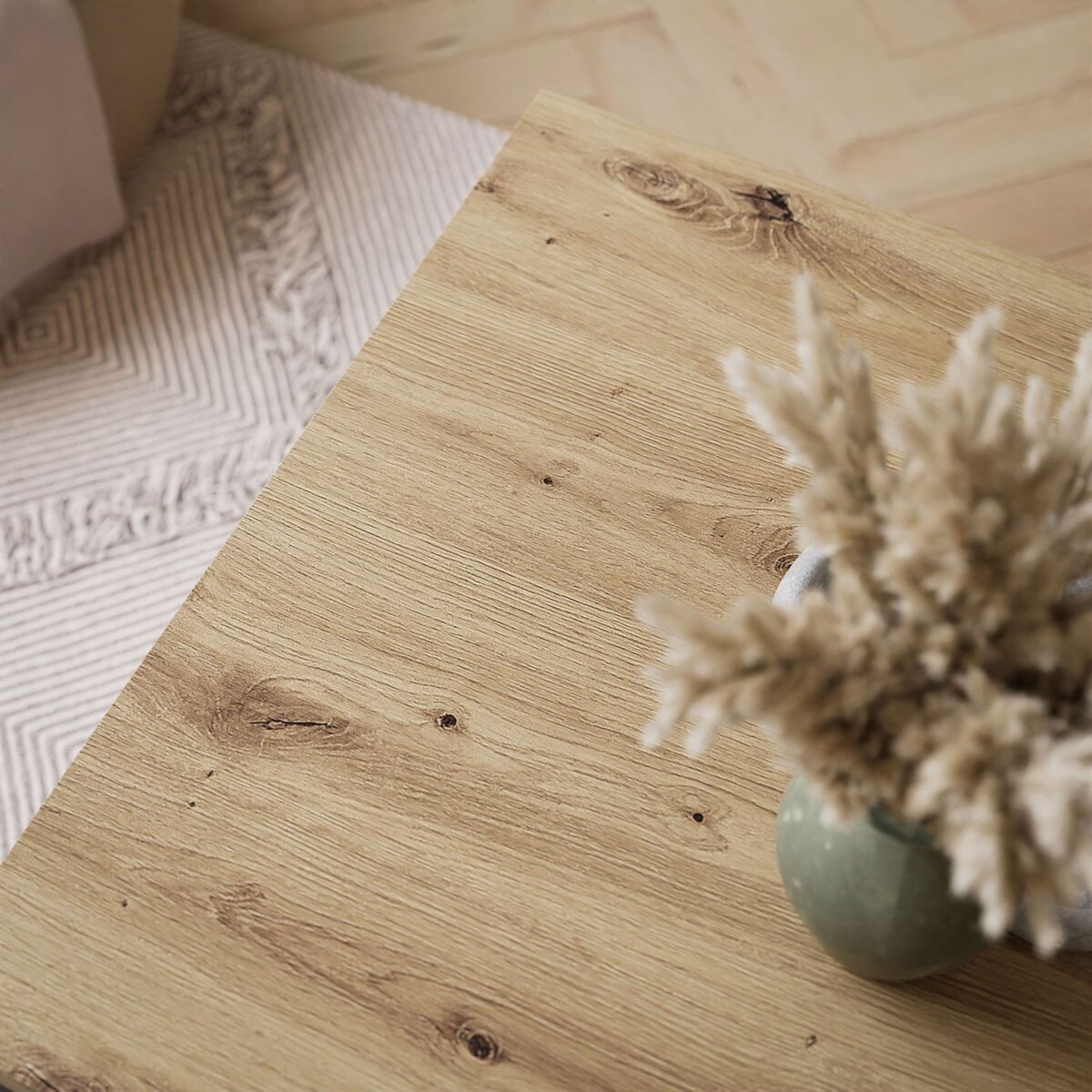 Stolik kawowy YOSHI czarny dąb artisan