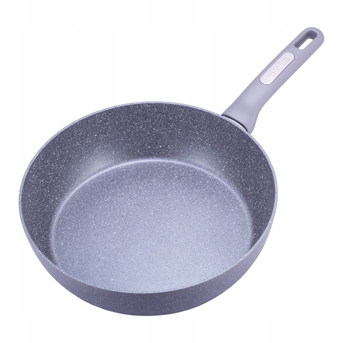 Patelnia głęboka wok granitowa 30cm indukcja KAMILLE