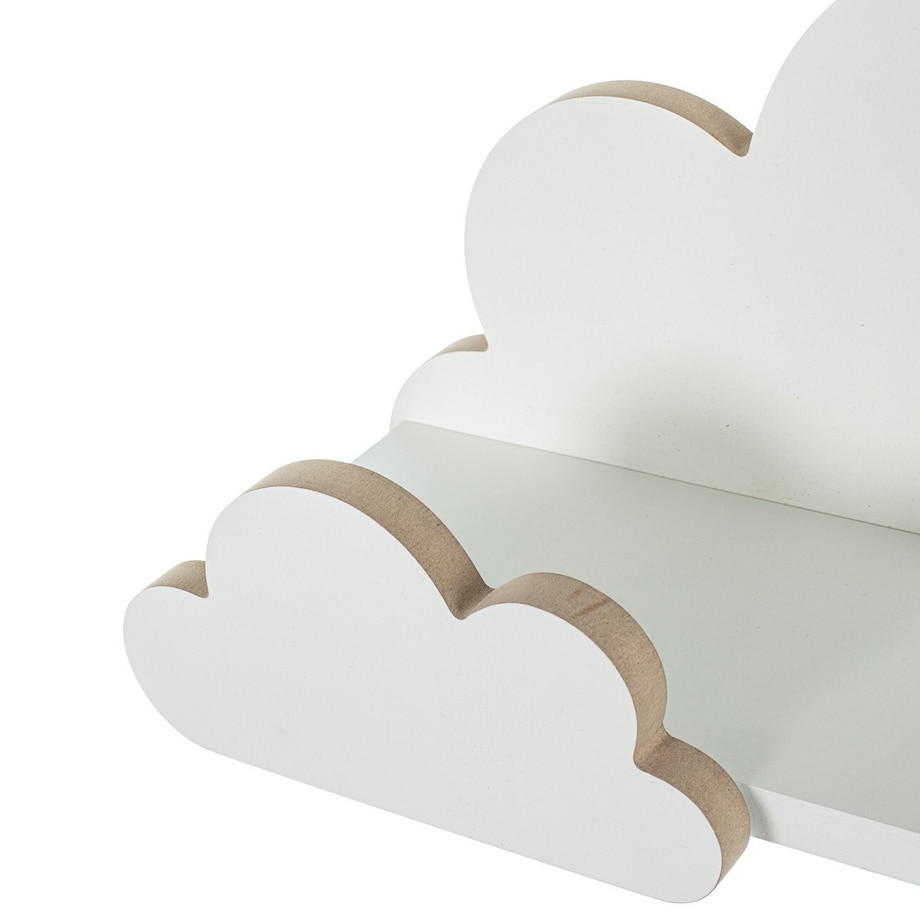 Półka Fluffy Cloud z wieszakiem 52x20x28cm, 52 x 20 x 28 cm