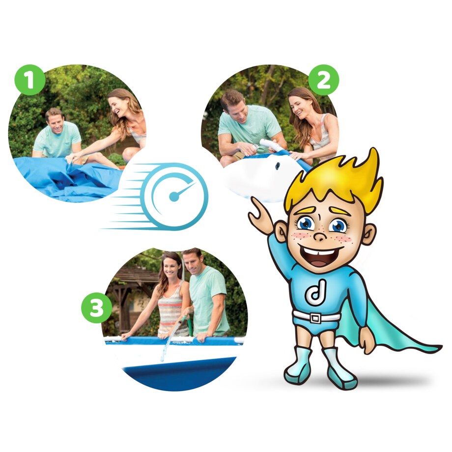 Basen ogrodowy stelażowy pompa 366x76 Bestway 9w1