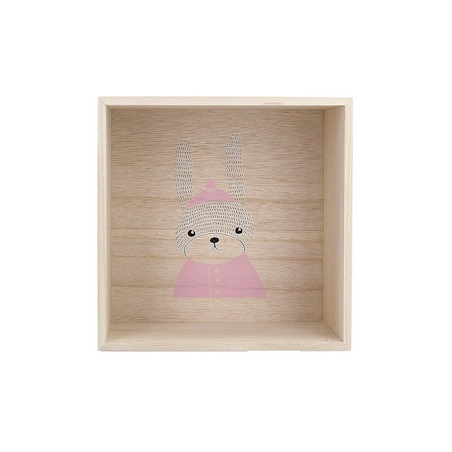 Półka Box pink 25cm, 25x20x25cm