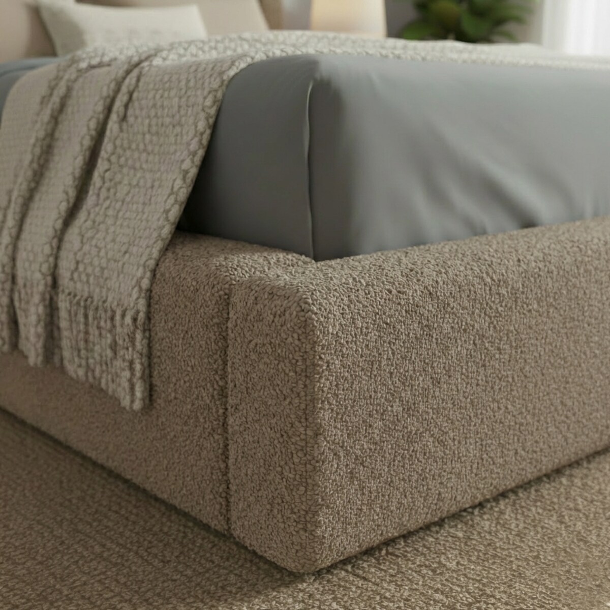 Łóżko Tapicerowane Milano 140X200 Stelaż Pojemnik Na Pościel Loop 08