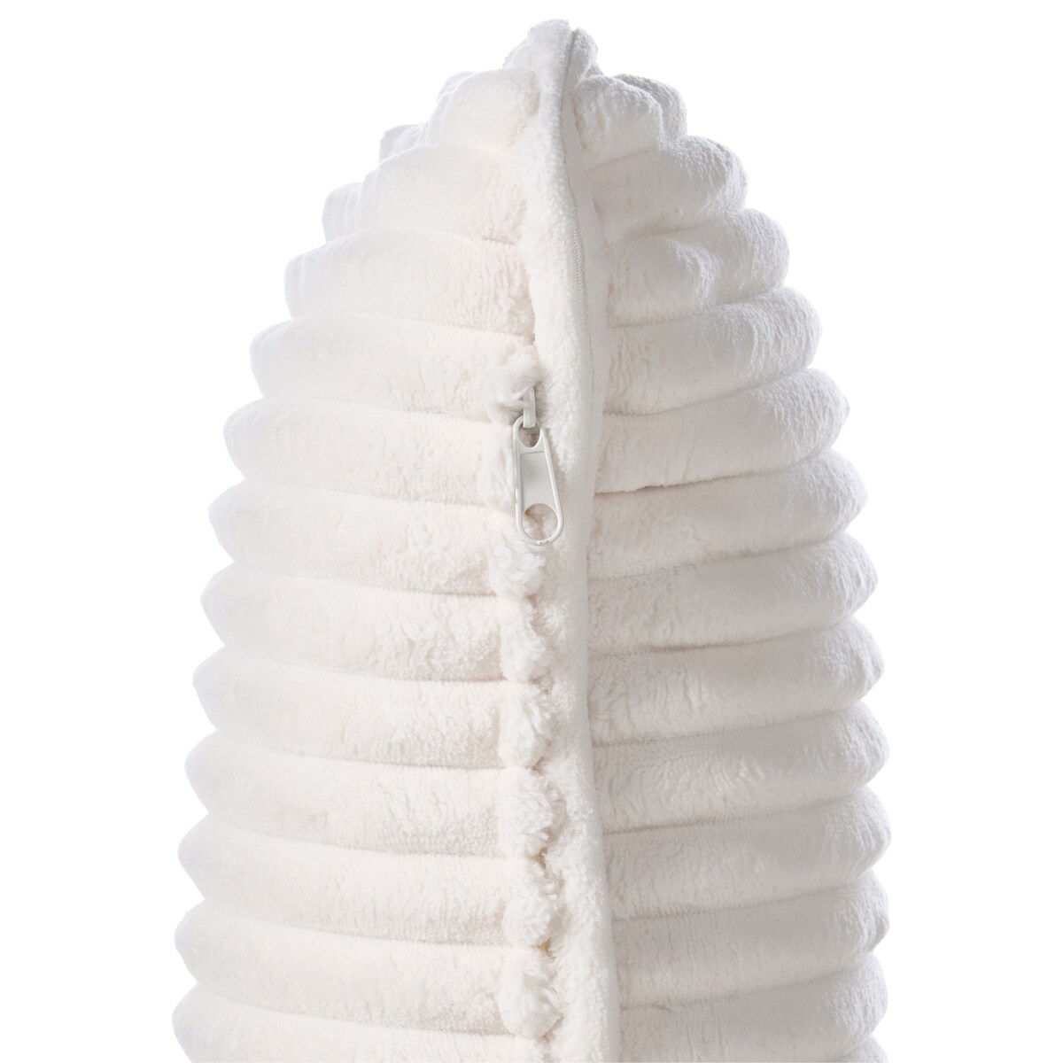 Fotel bujany SORSELE Sztruks Biały