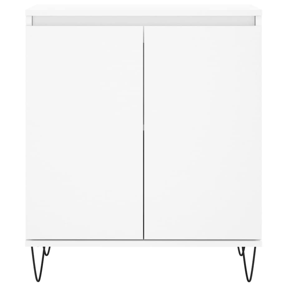 vidaXL Komoda, biała, 60x35x70 cm, materiał drewnopochodny