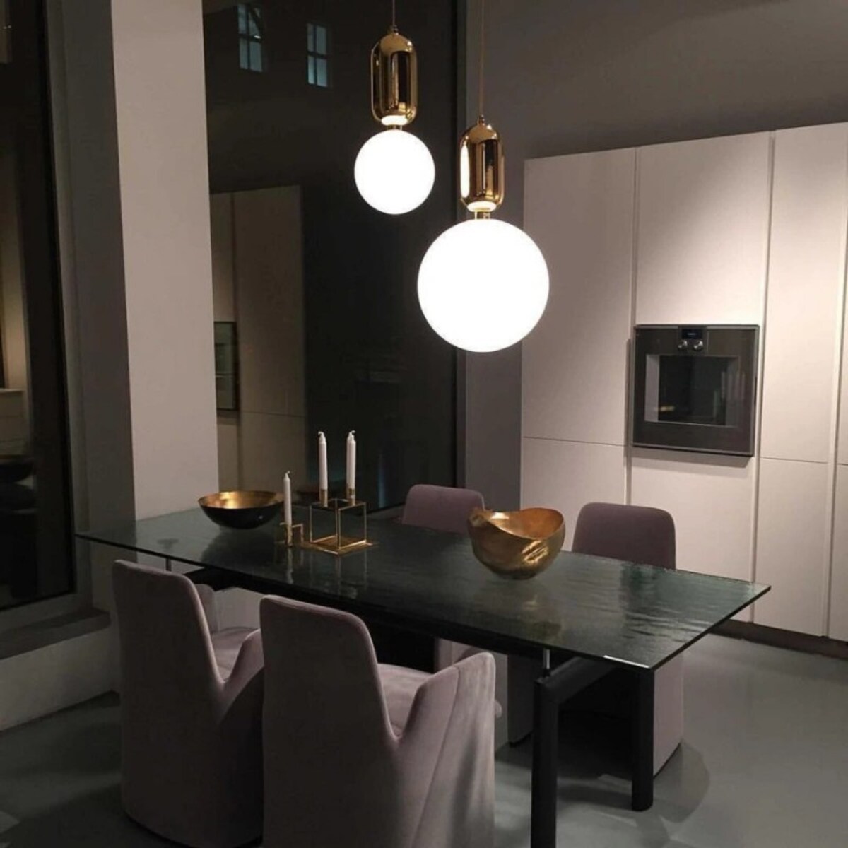 Lampa wisząca sufitowa do salonu Aballs 15cm