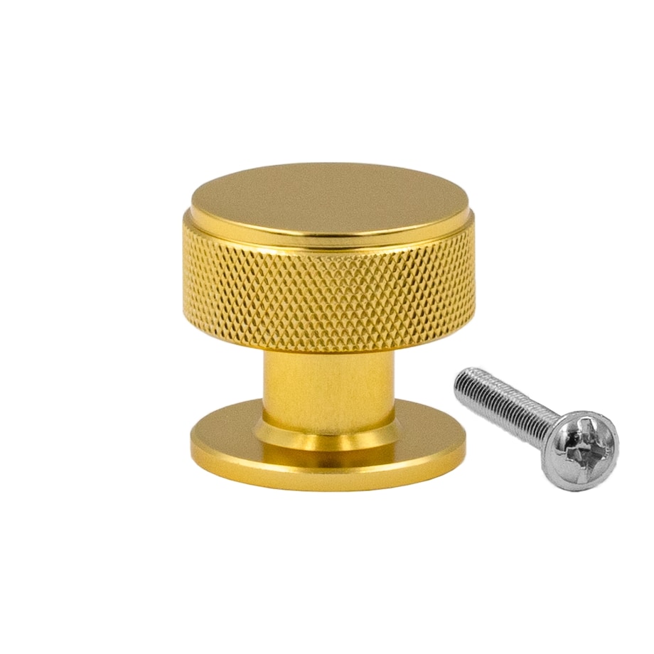 Gałka meblowa uchwyt do mebli złota okrągła 30 mm