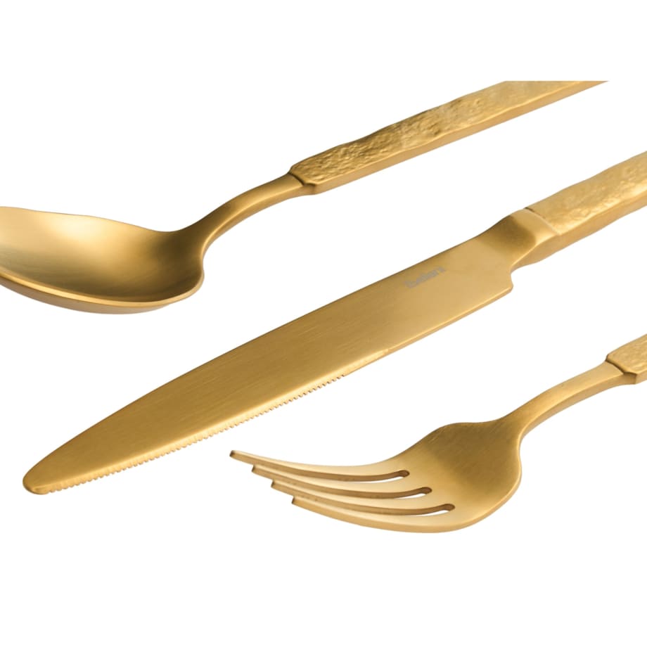 Zestaw sztućców 30 elementów BIGOLI Złoty