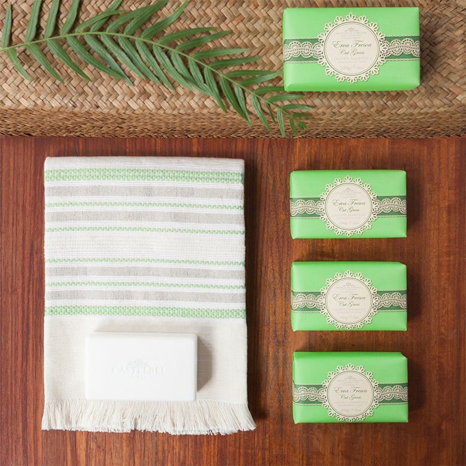 Mydło w kostce Castelbel trawa 200 g