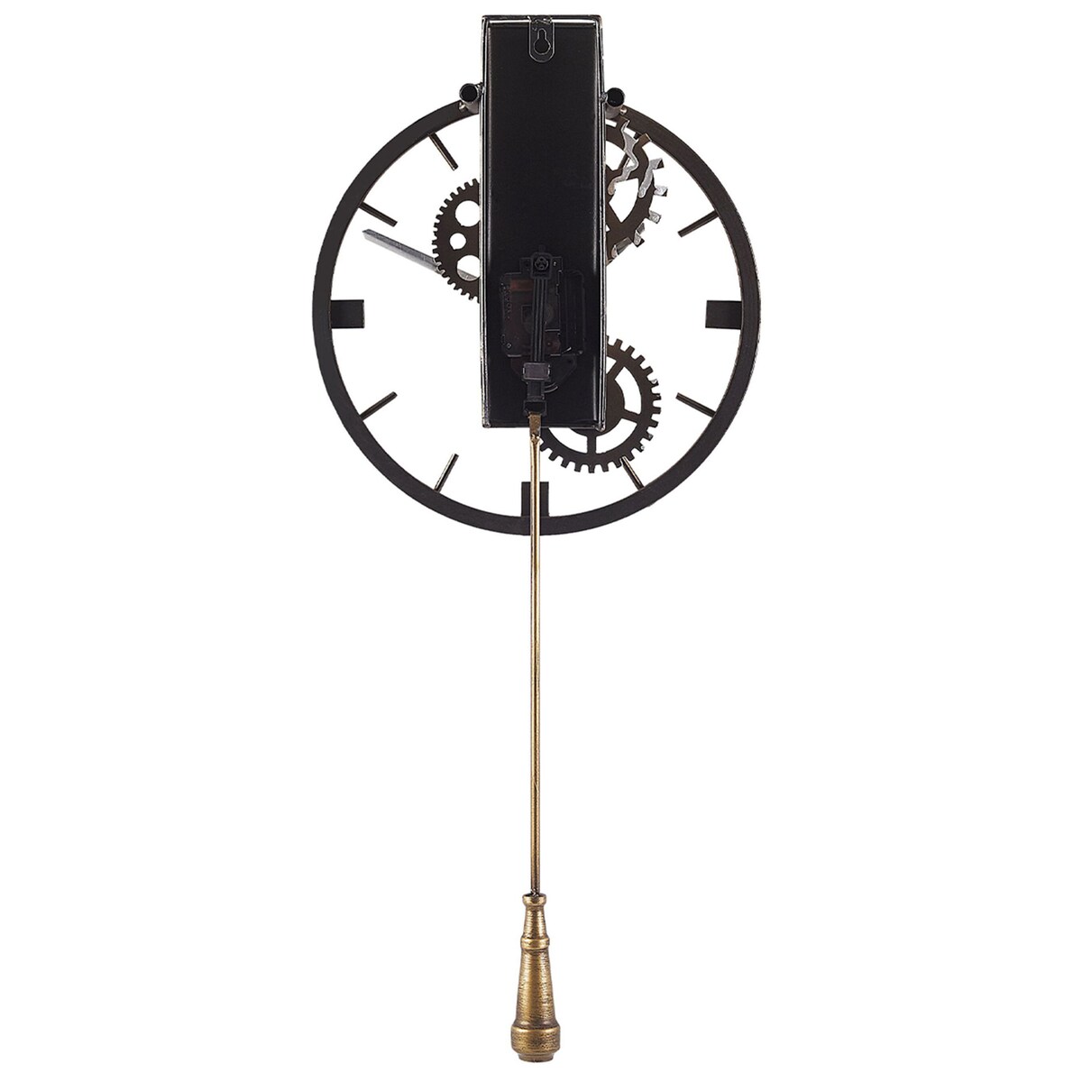 Zegar ścienny MARCOTE 30 cm Metal Złoty