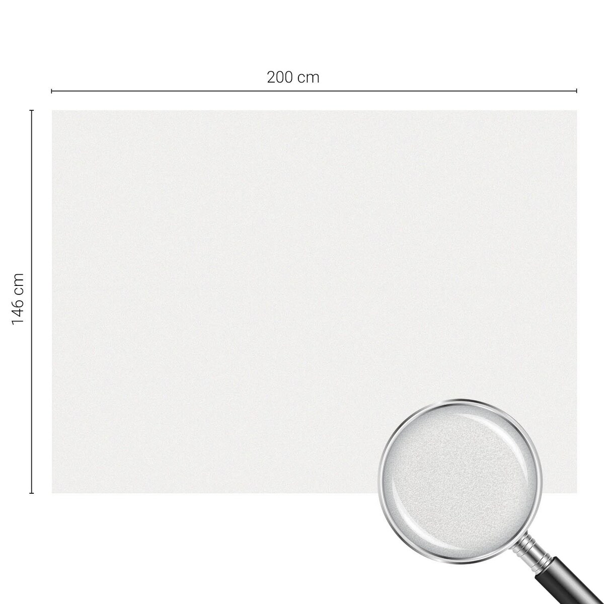 Folia na okno dekoracyjna - Odcień złamanej bieli minimalistyczna elegancja - 200x146 cm