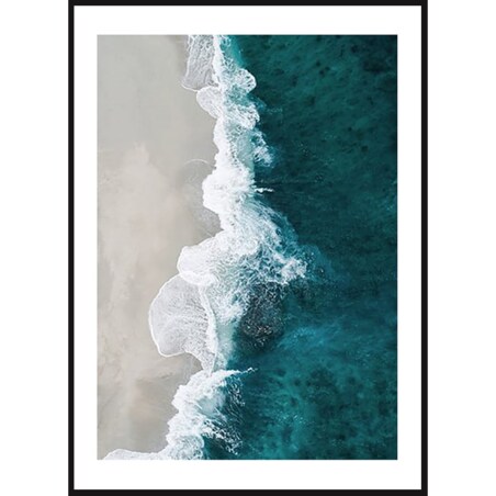 Poster Story, Plakat, Obraz - Morze z Lotu Ptaka, wymiary 60 x 84 cm