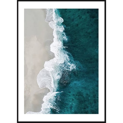 Poster Story, Plakat, Obraz - Morze z Lotu Ptaka, wymiary 60 x 84 cm