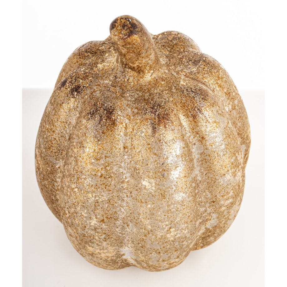 Dekoracja - dynia 21,5x16x16 cm GOGRA-2 złota