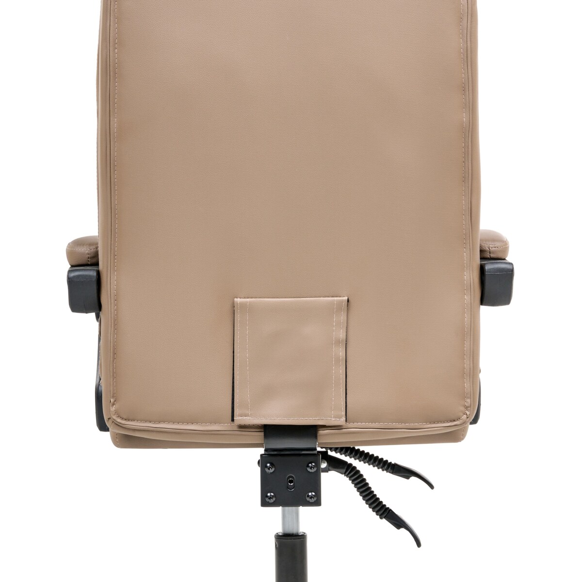 Fotel biurowy SERENE Ekoskóra Brązowy