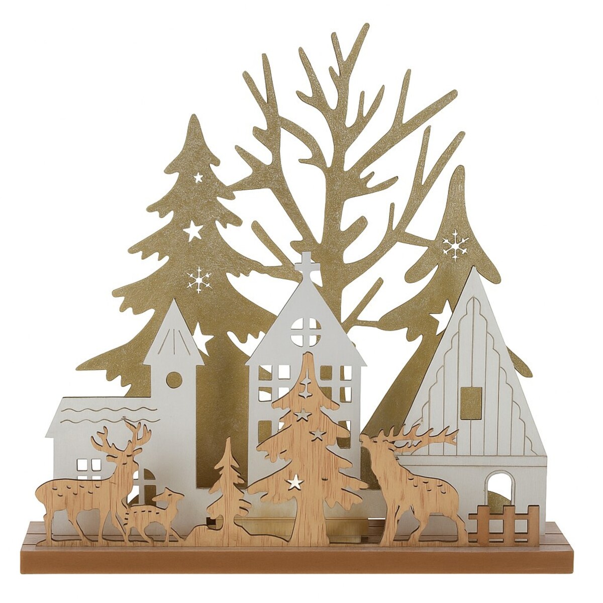 Świąteczna lampa stołowa LED,20 cm