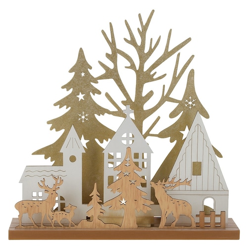 Świąteczna lampa stołowa LED,20 cm