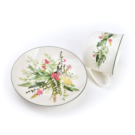 IDYLLIC Filiżanka ze spodkiem 450ml