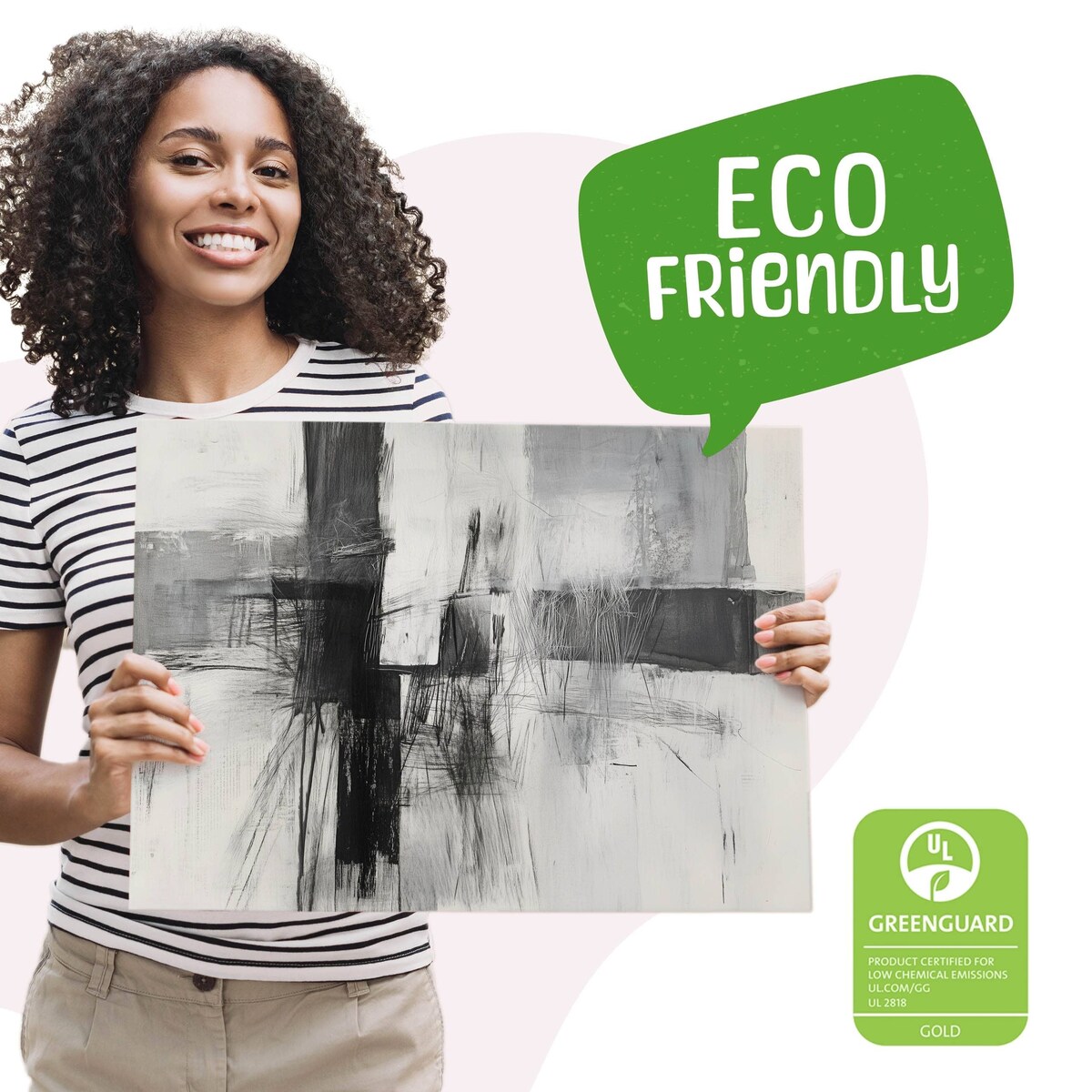 Obraz Ścienny Do Salonu Sypialni Abstrakcja Szkice Nowoczesny Styl 120x80cm