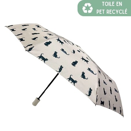 Składany parasol automat CHAT NOIR