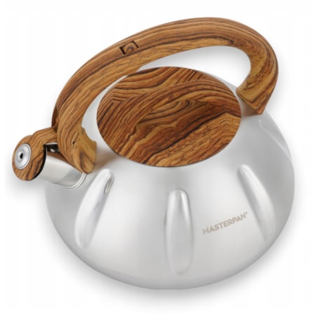 Duży Tradycyjny Czajnik Z Gwizdkiem Stali Nierdzewnej 3L Na Indukcję Gaz