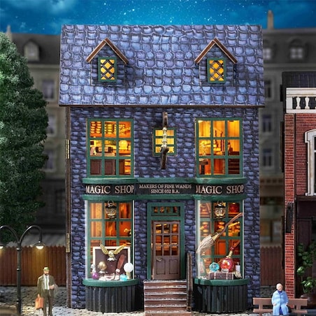 Miniaturowy domek - Różdzka Harrego