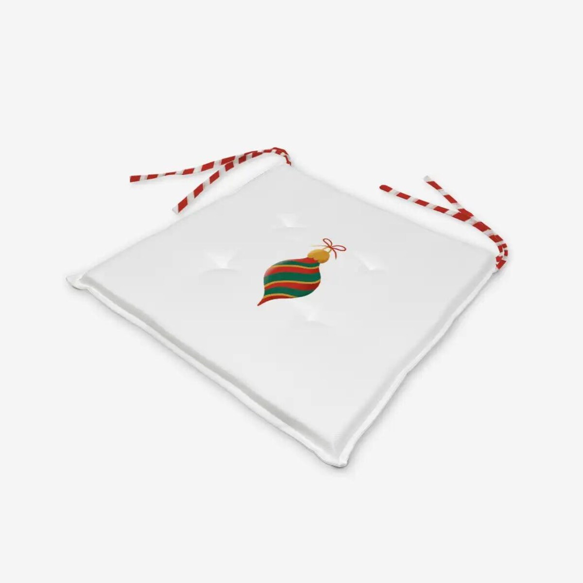 Poduszka świąteczna na krzesło - Minimalistyczna ozdoba