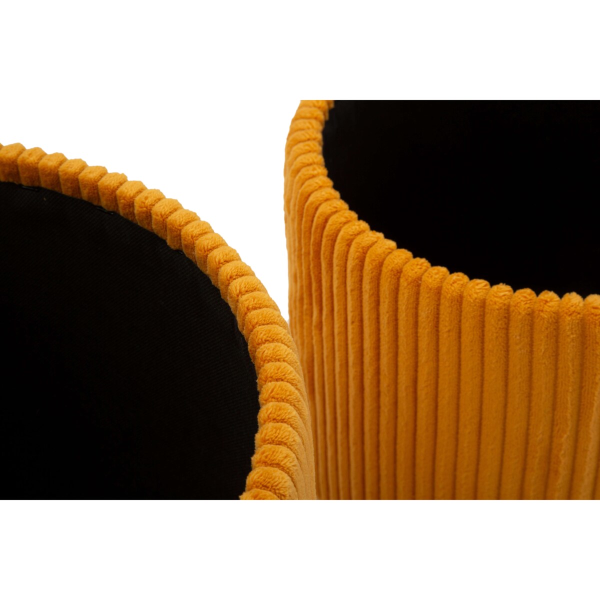 Zestaw puf ze schowkiem BOLZANO, Ø 38 cm, Ø 32 cm