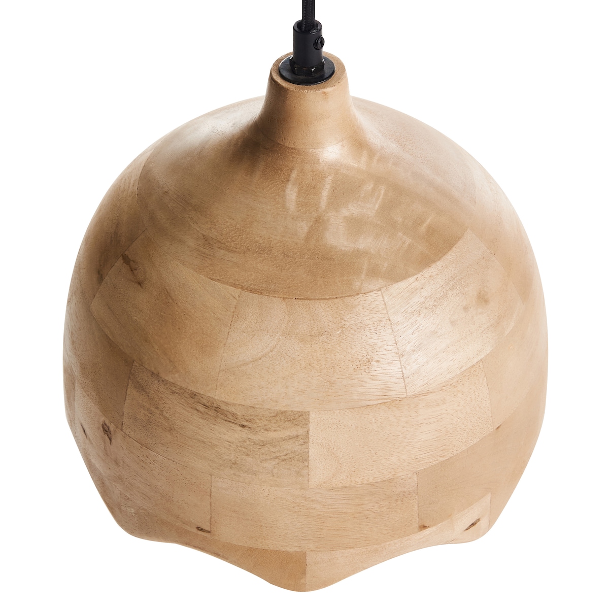 Lampa wisząca GOMATI Drewno mango Jasnobrązowy