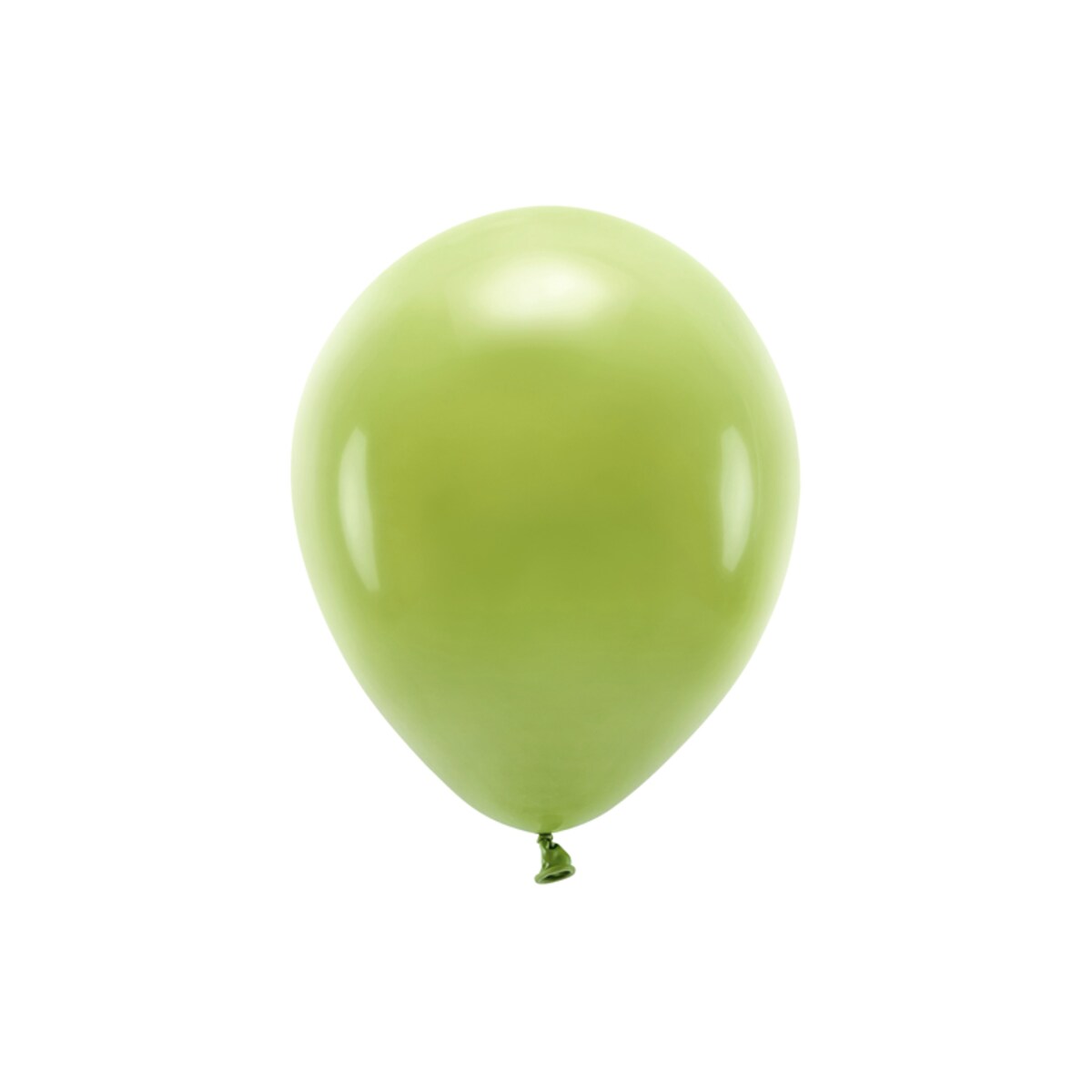 Balony Eco 26cm pastelowe, oliwkowy (1 op. / 100 szt.)
